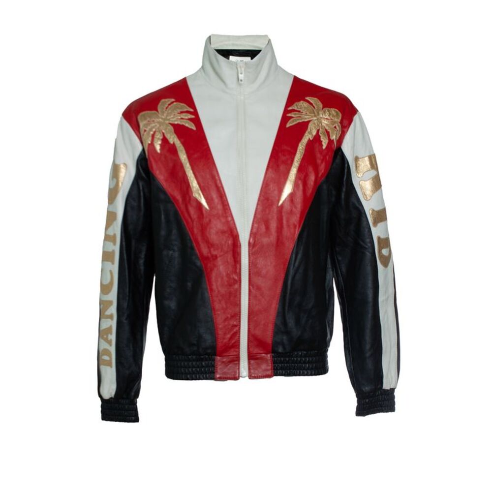 Celine, Palm tree leather dancing kid jacket